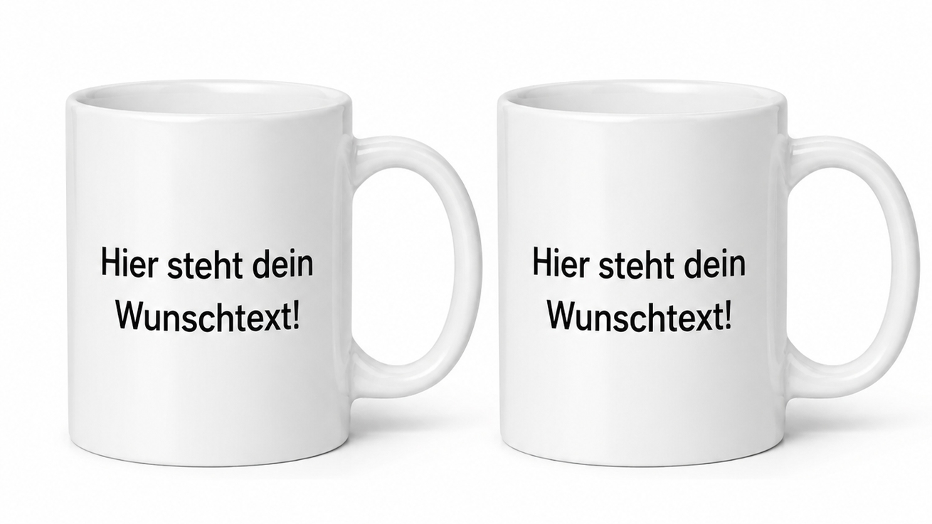 Becher-Set zum selbst gestalten